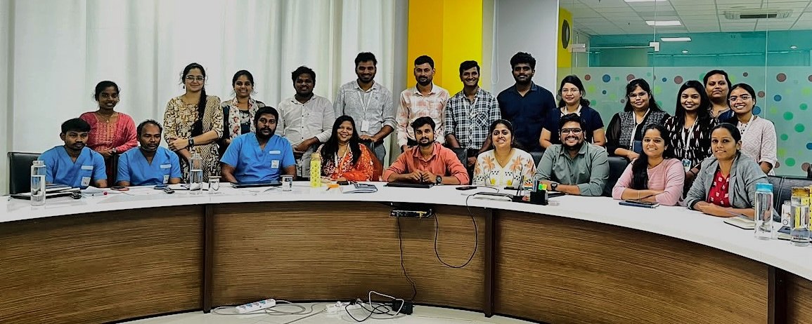 The Bio Valley team in the conference room at AMTZ